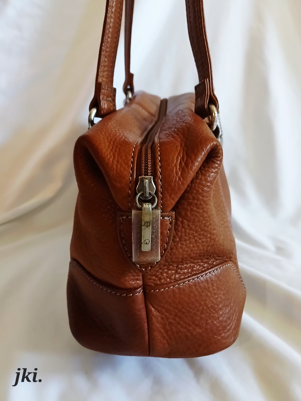 Fossil Women's Brown Leather Shoulder Bag - Picture 7 of 11
